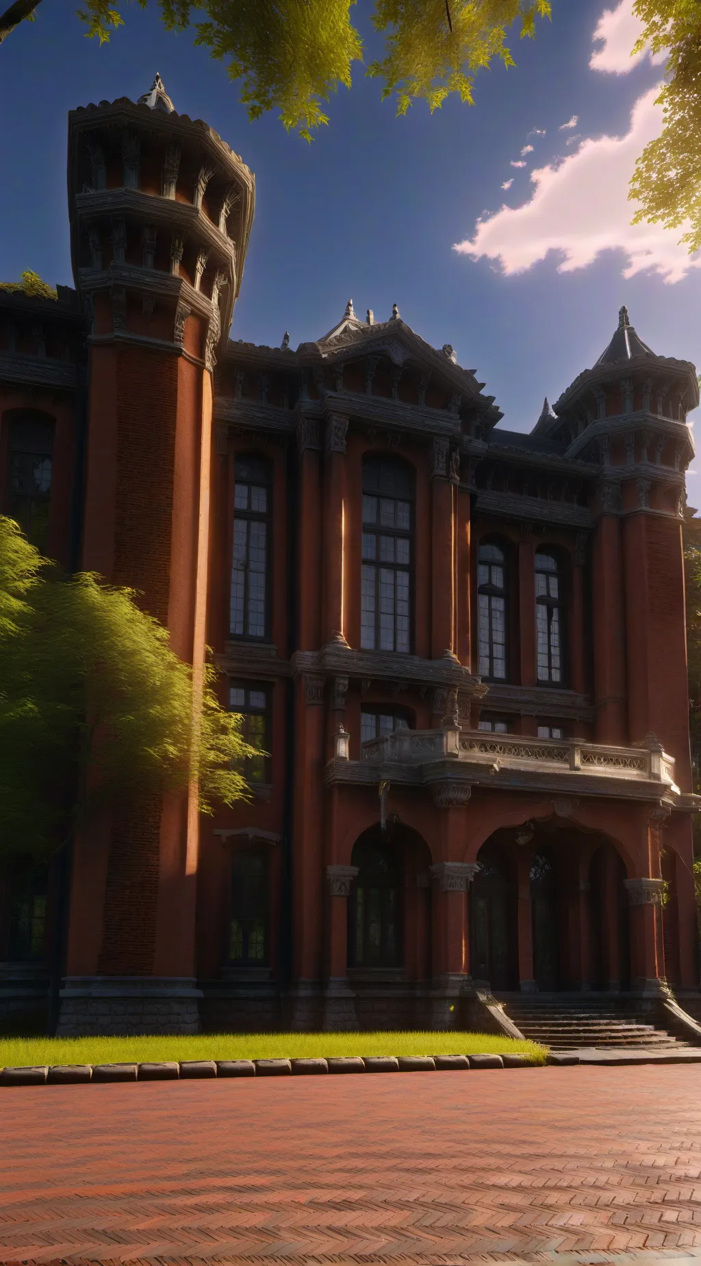 ai character: Hacker School  background