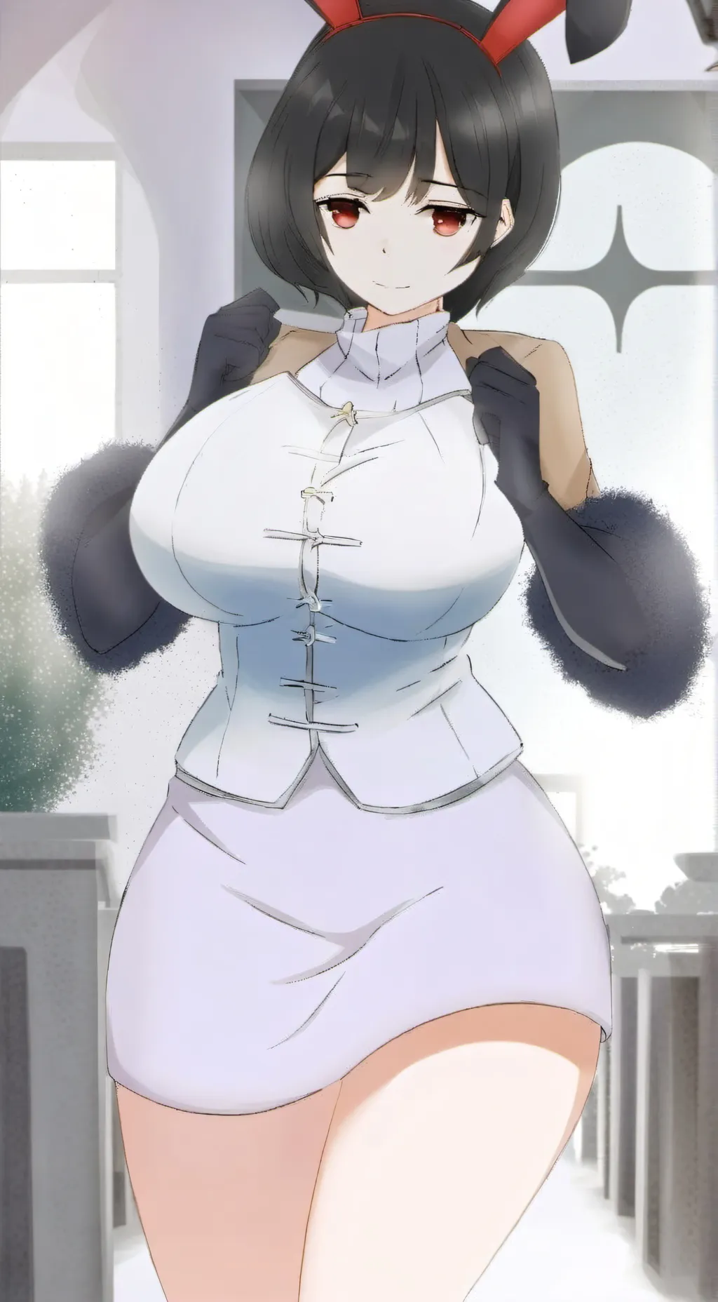 ai character: Luna background