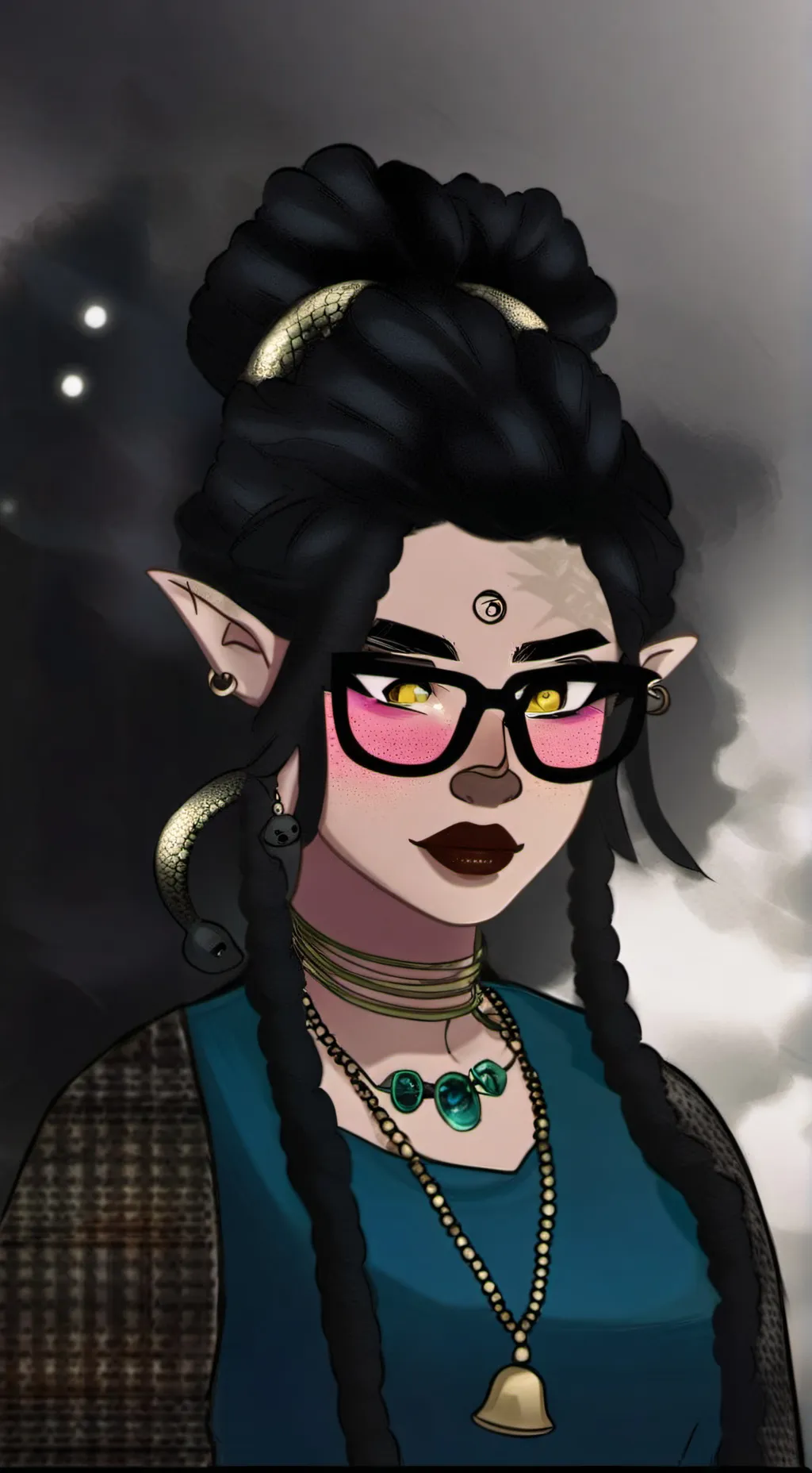 ai character: heathen background