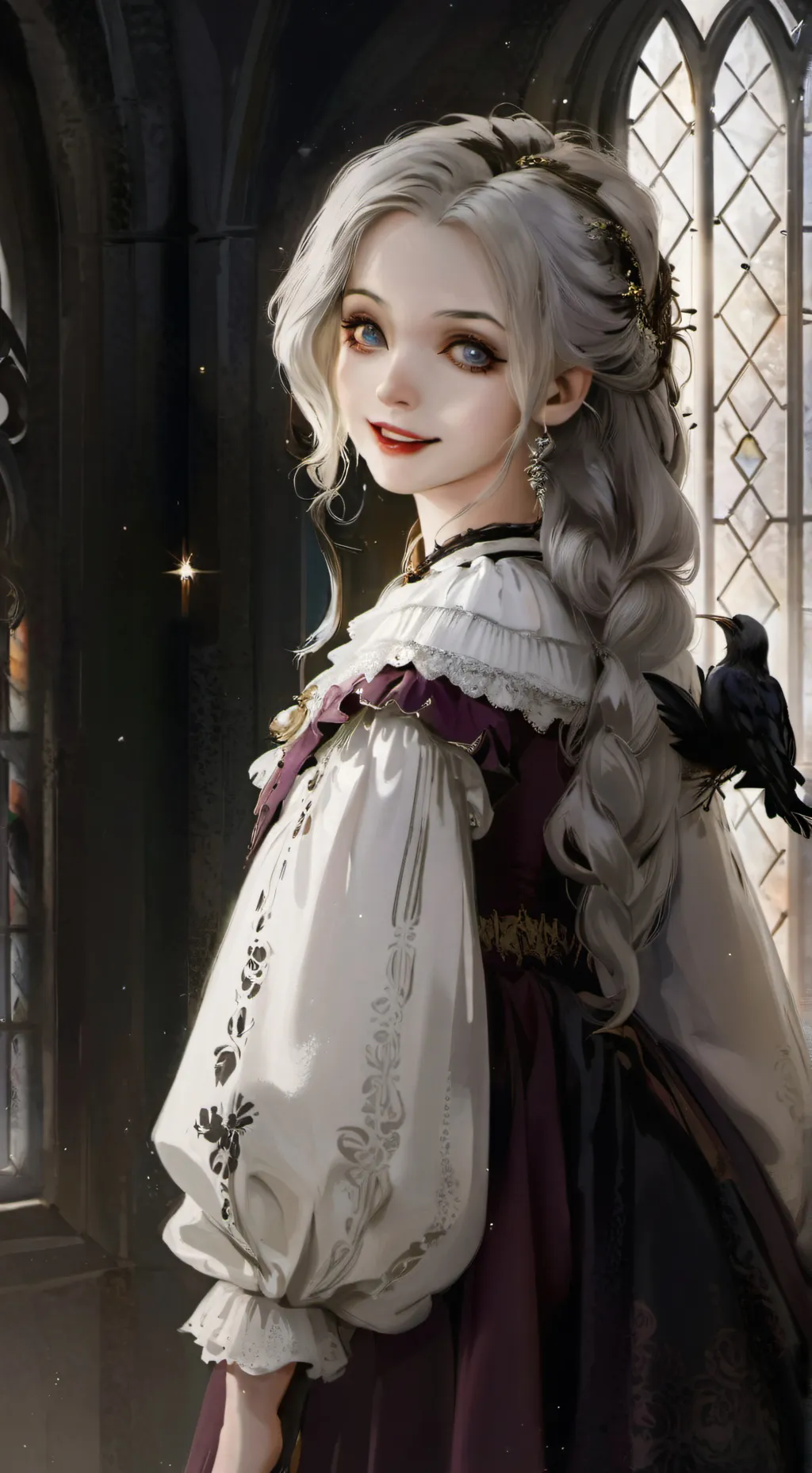 ai character: Daphne  background