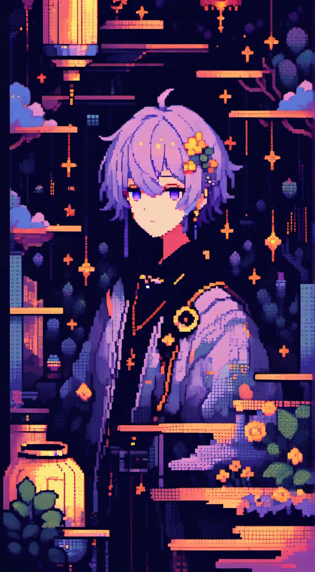 ai character: Lux background