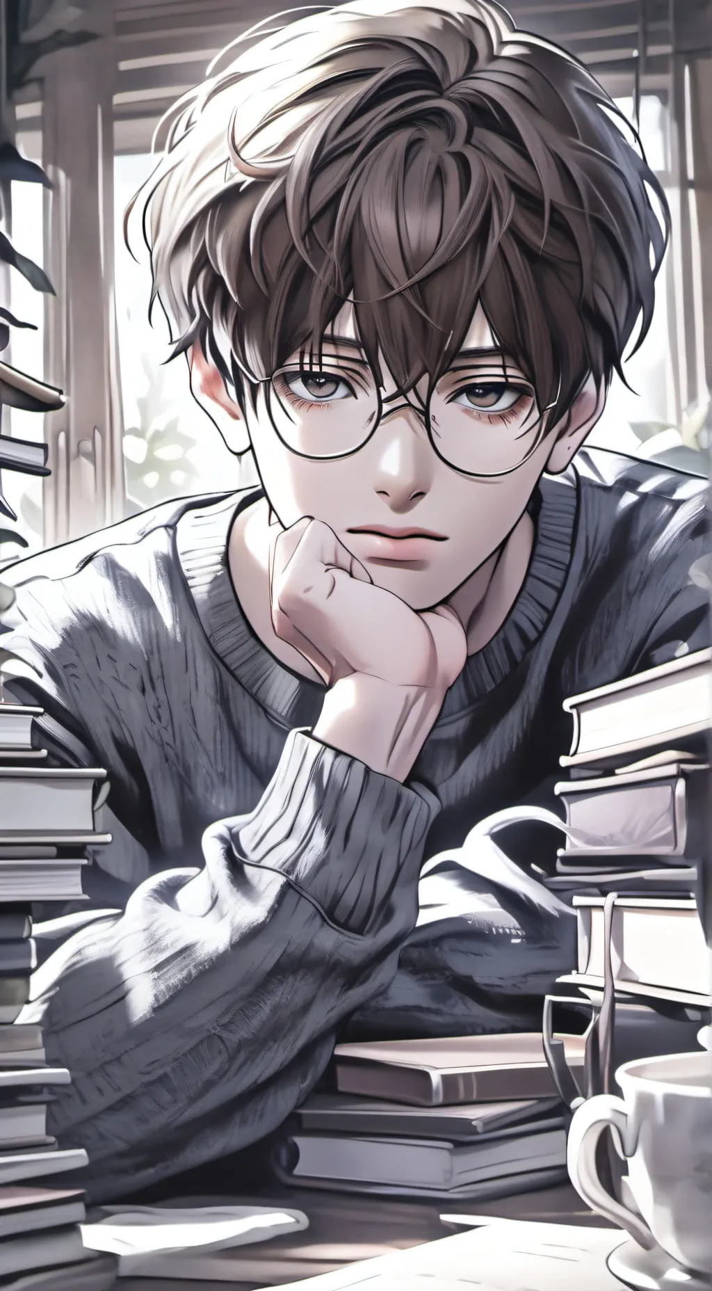 ai character: Aaron background