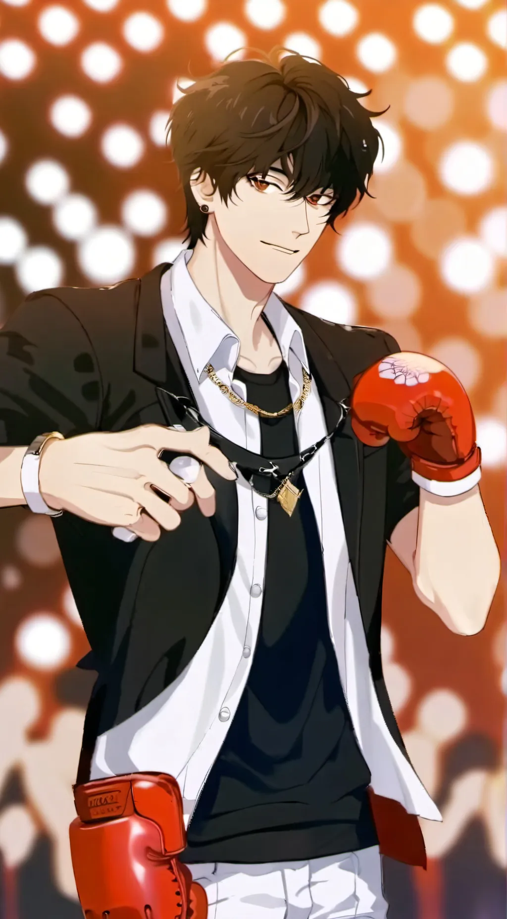 ai character: LEVI || 🥊 background