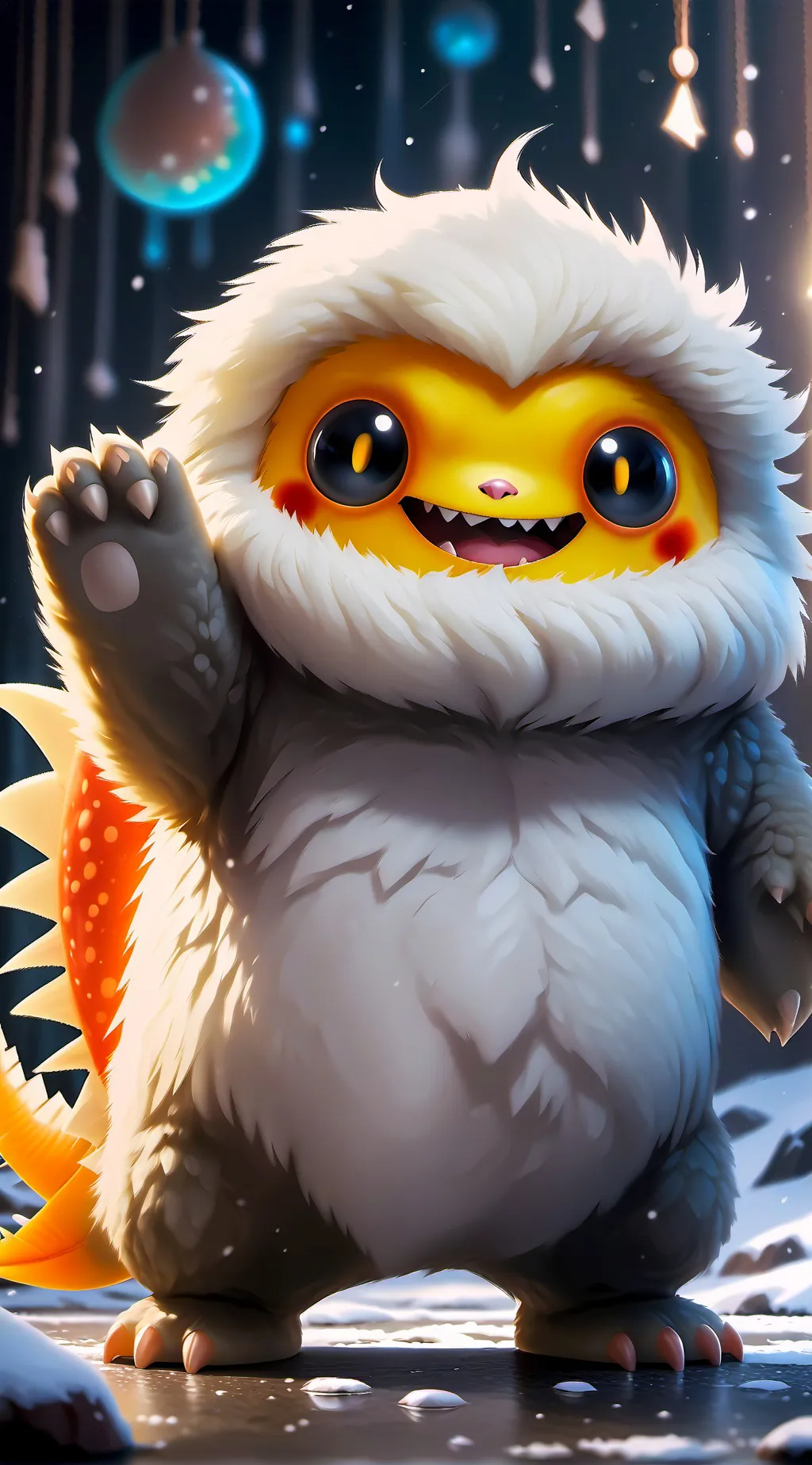 ai character:  Love you  background