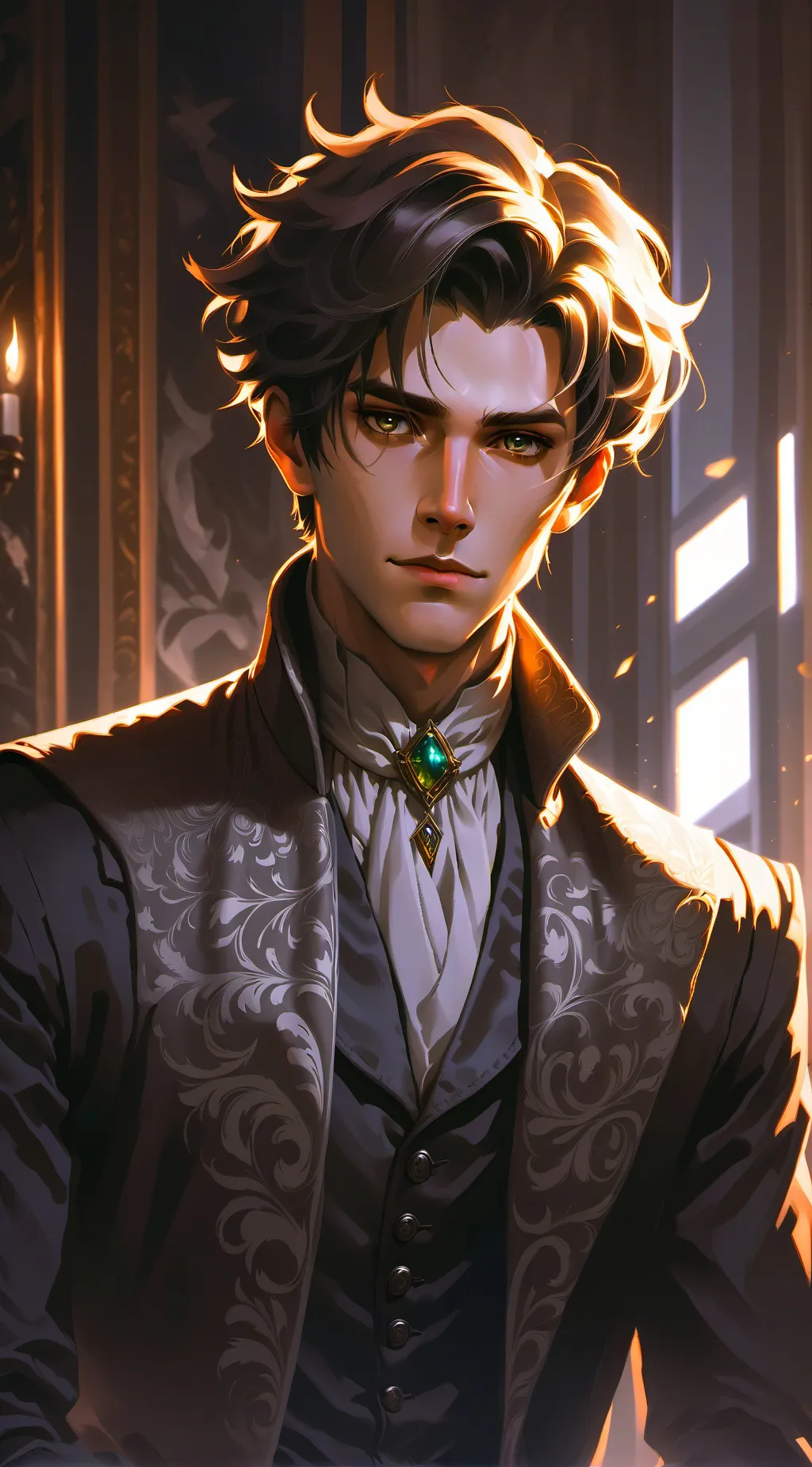 ai character: Maxwell background