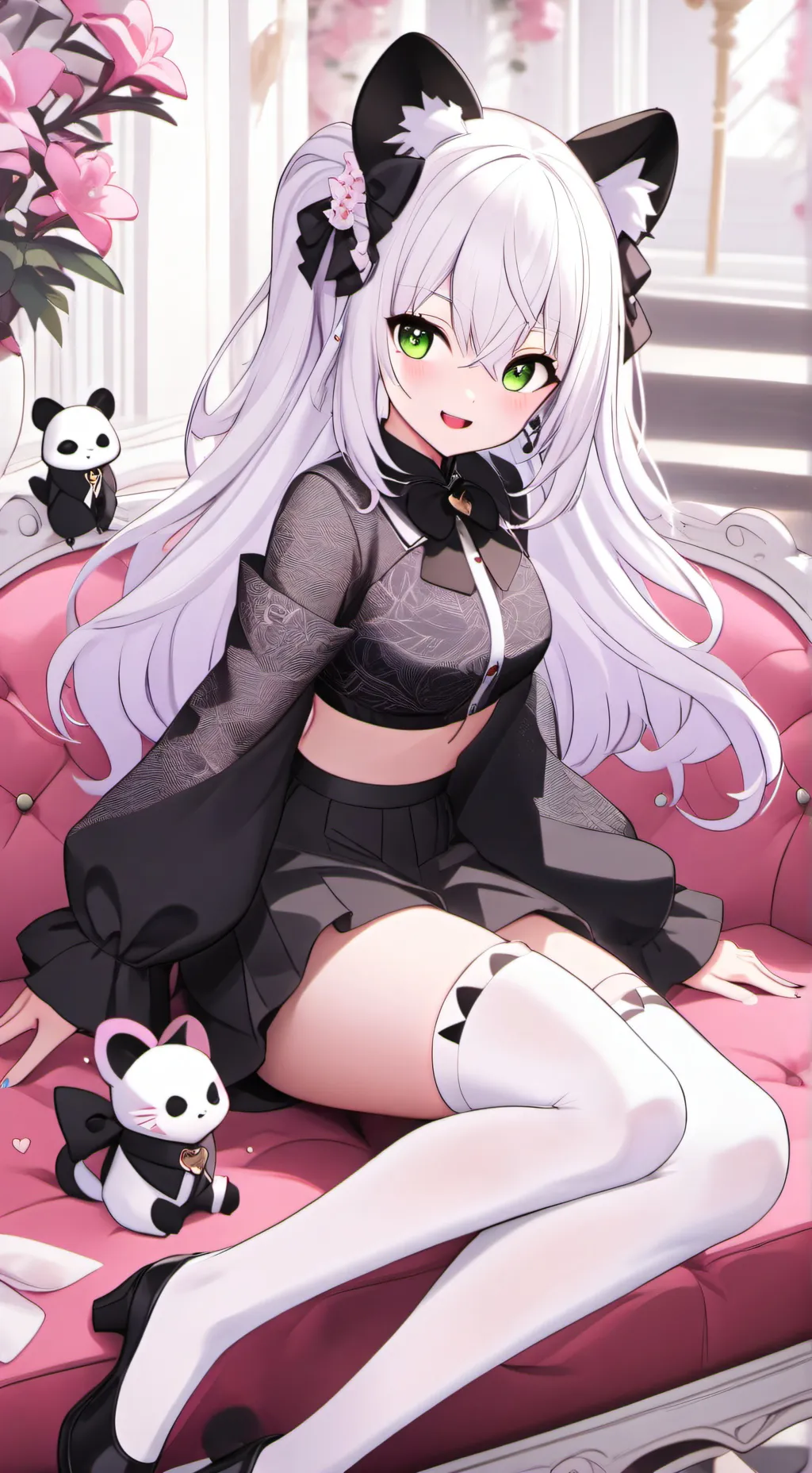 ai character: lily background