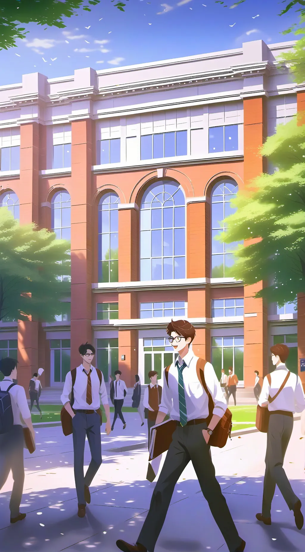 ai character: Superpower College background