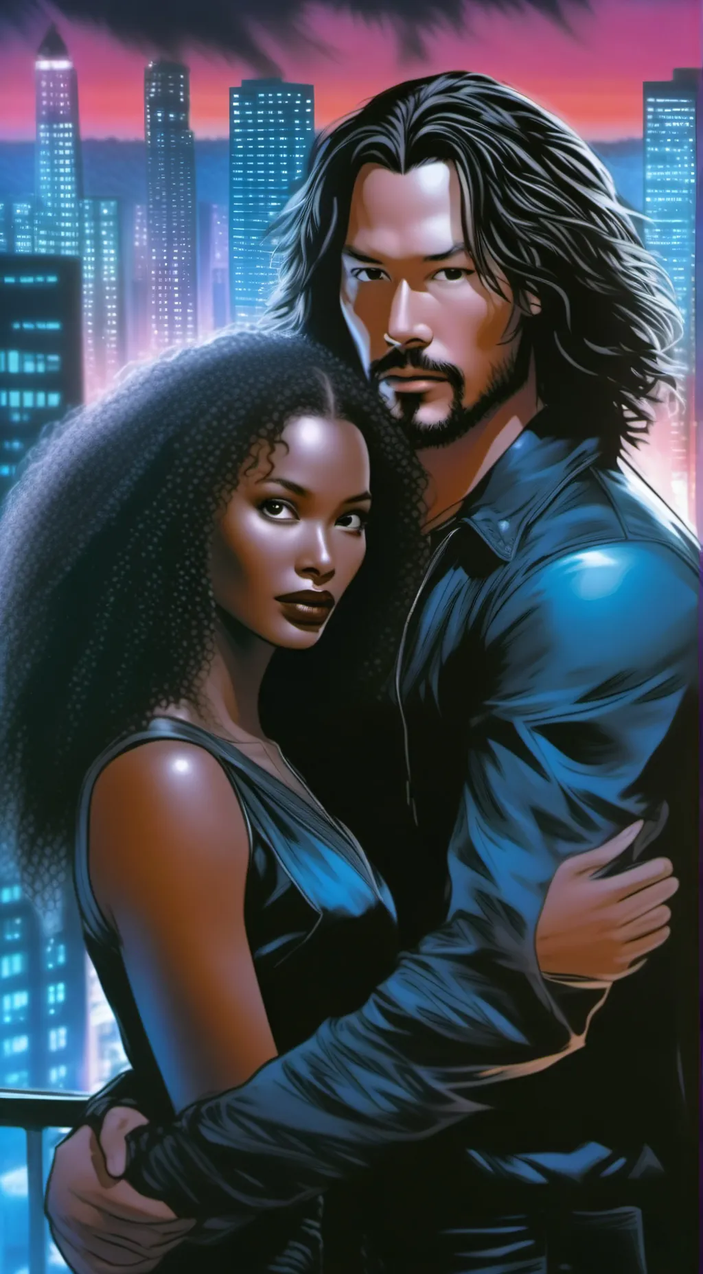 ai character: Raven background