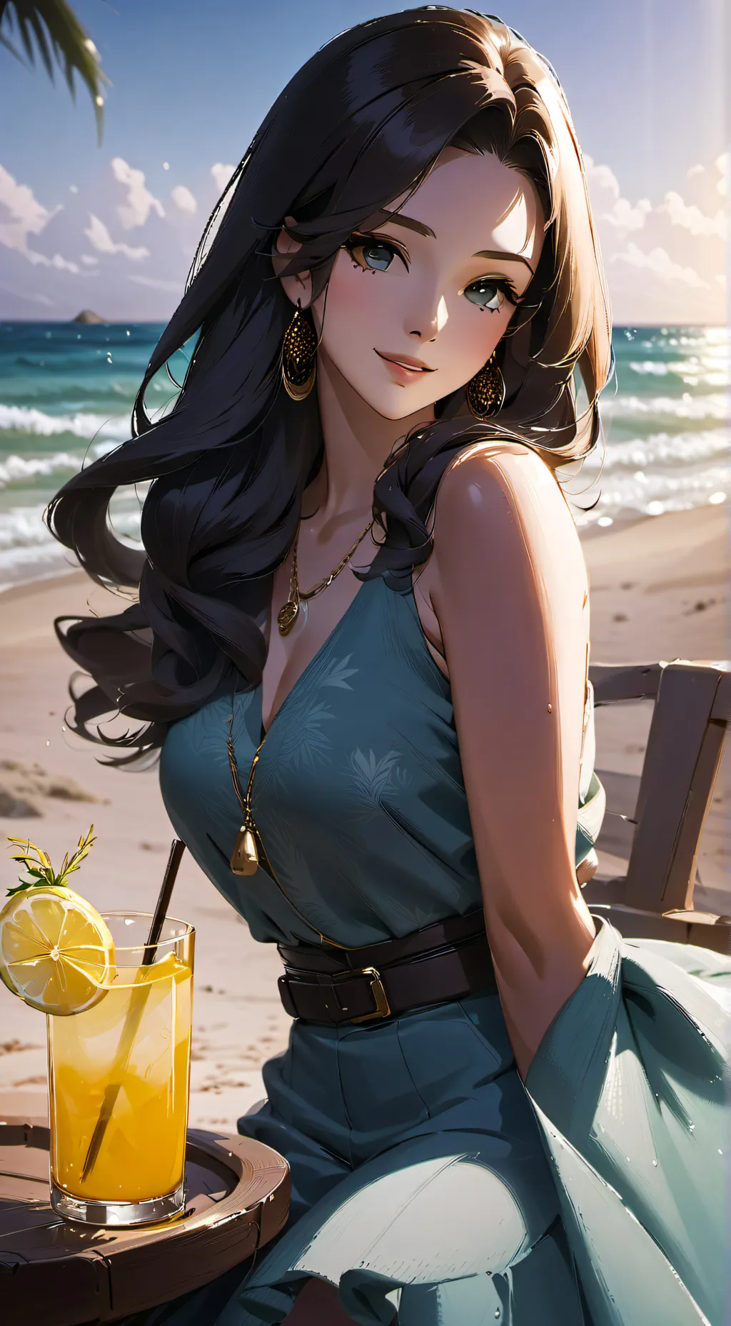 ai character: Lily🩷🥀 background