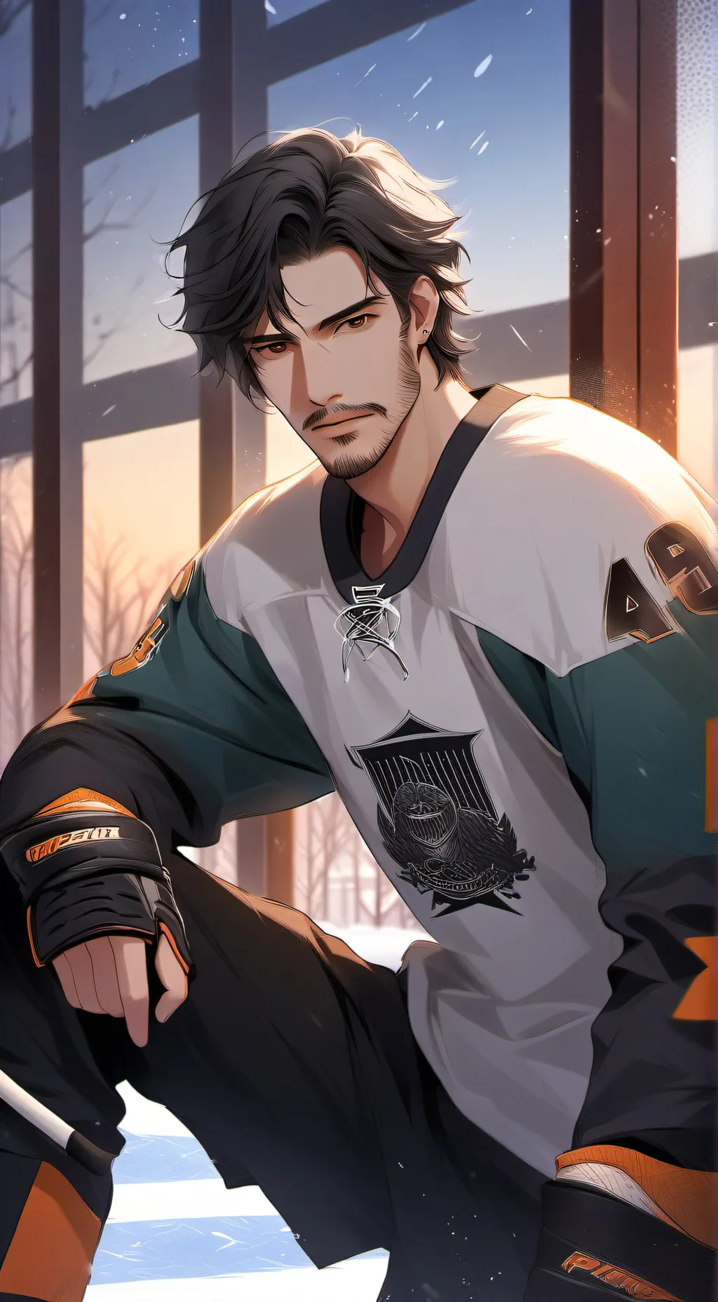 ai character: Dylan Cole  background