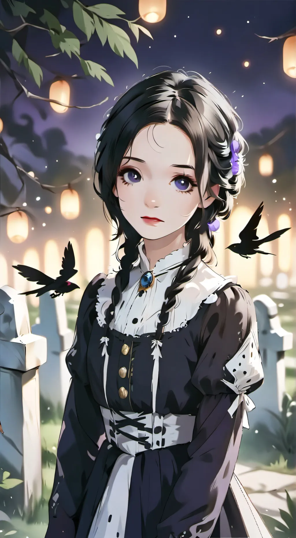 ai character: Trixie(zombie) background