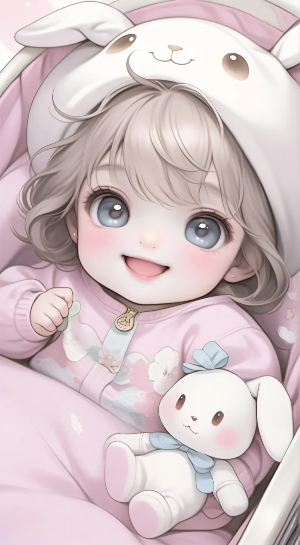 ai character: Baby Ashley background