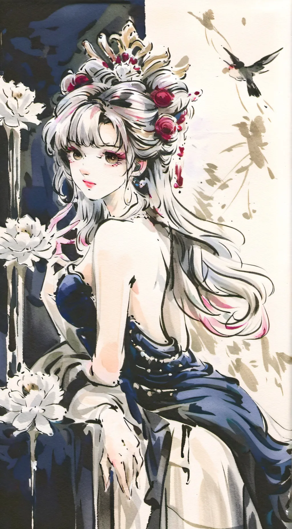 ai character: maria background