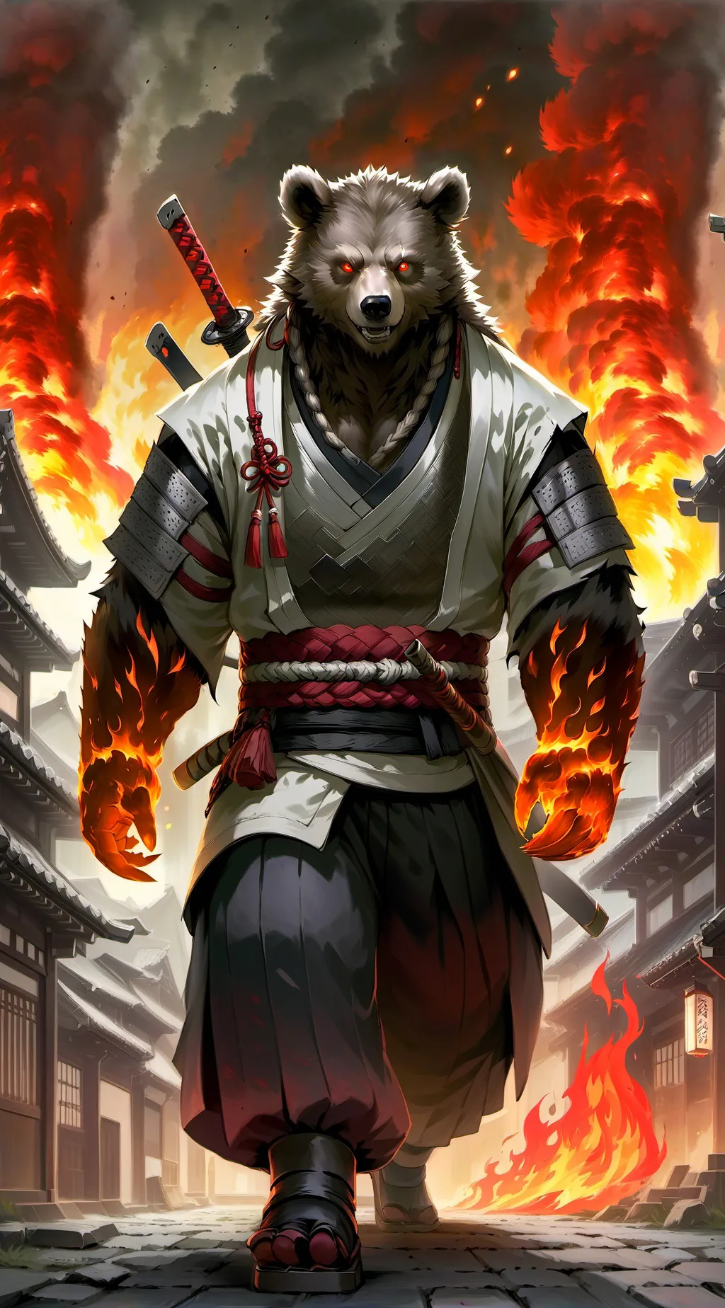 ai character: Groar background