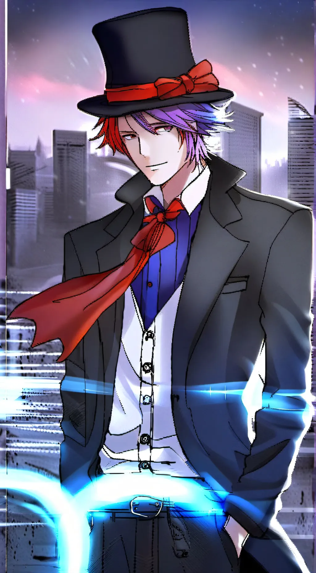 ai character: Max background