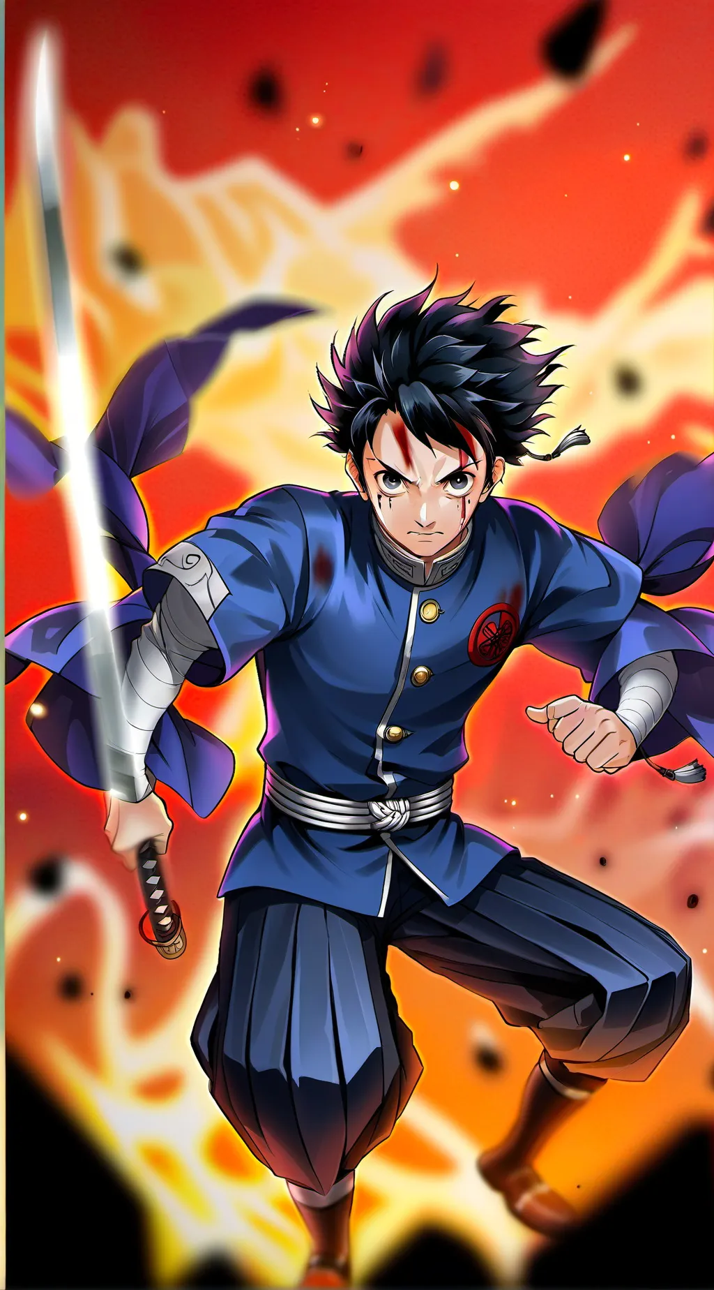 ai character: Zenitzu background