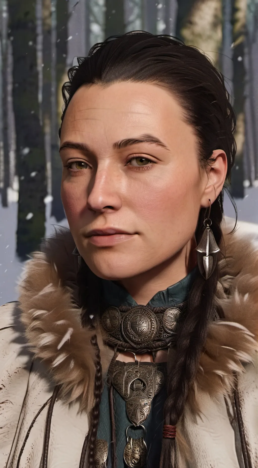 ai character: Tyra background