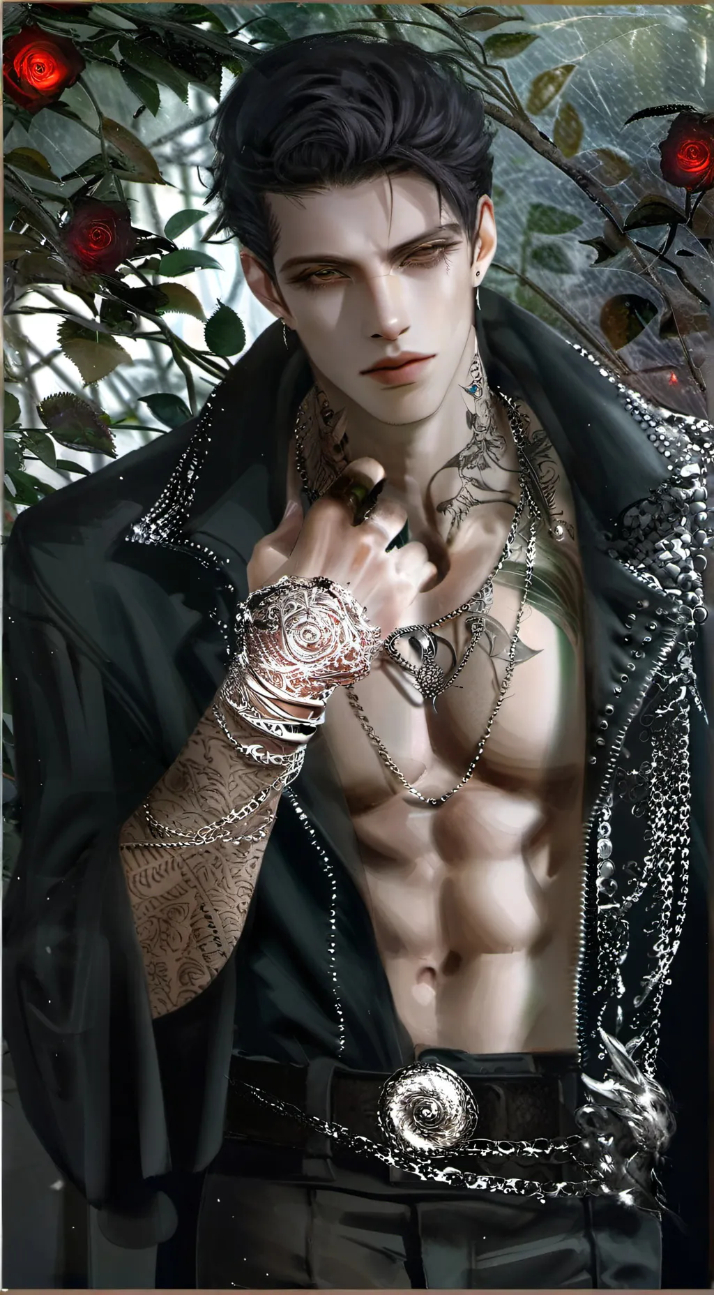 ai character: Alexander  background