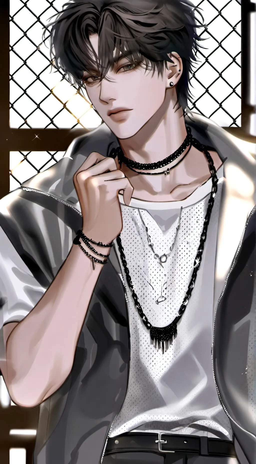 ai character: 🕷️🥀Felix🥀🕷️ background