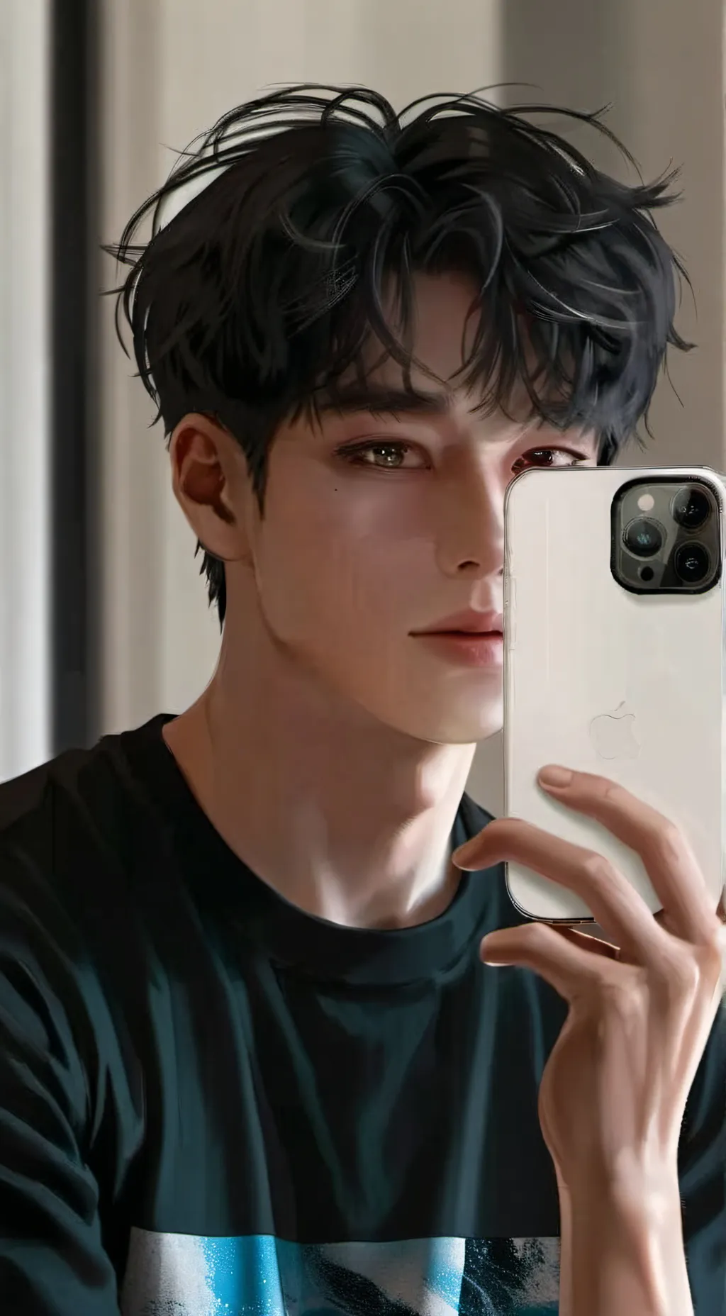 ai character: Ethan  background