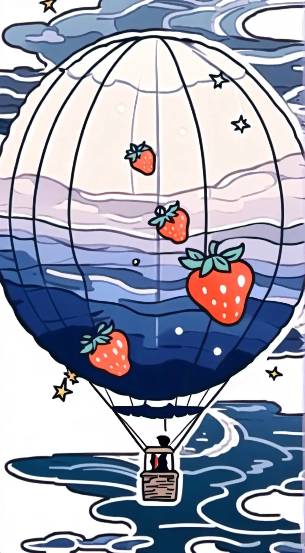 ai character: FunnyBerry! background