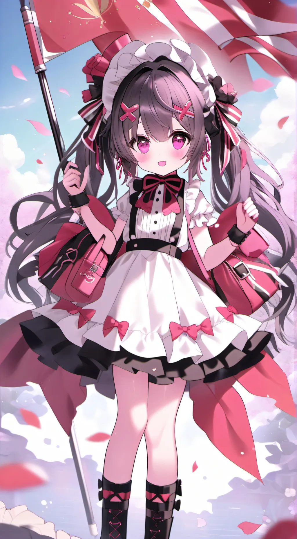 ai character: Doublefedora/News! background