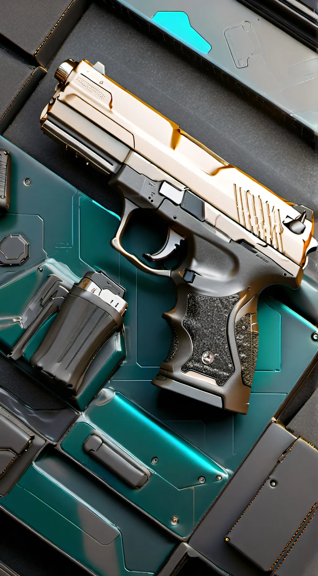 ai character: CS Skin case background