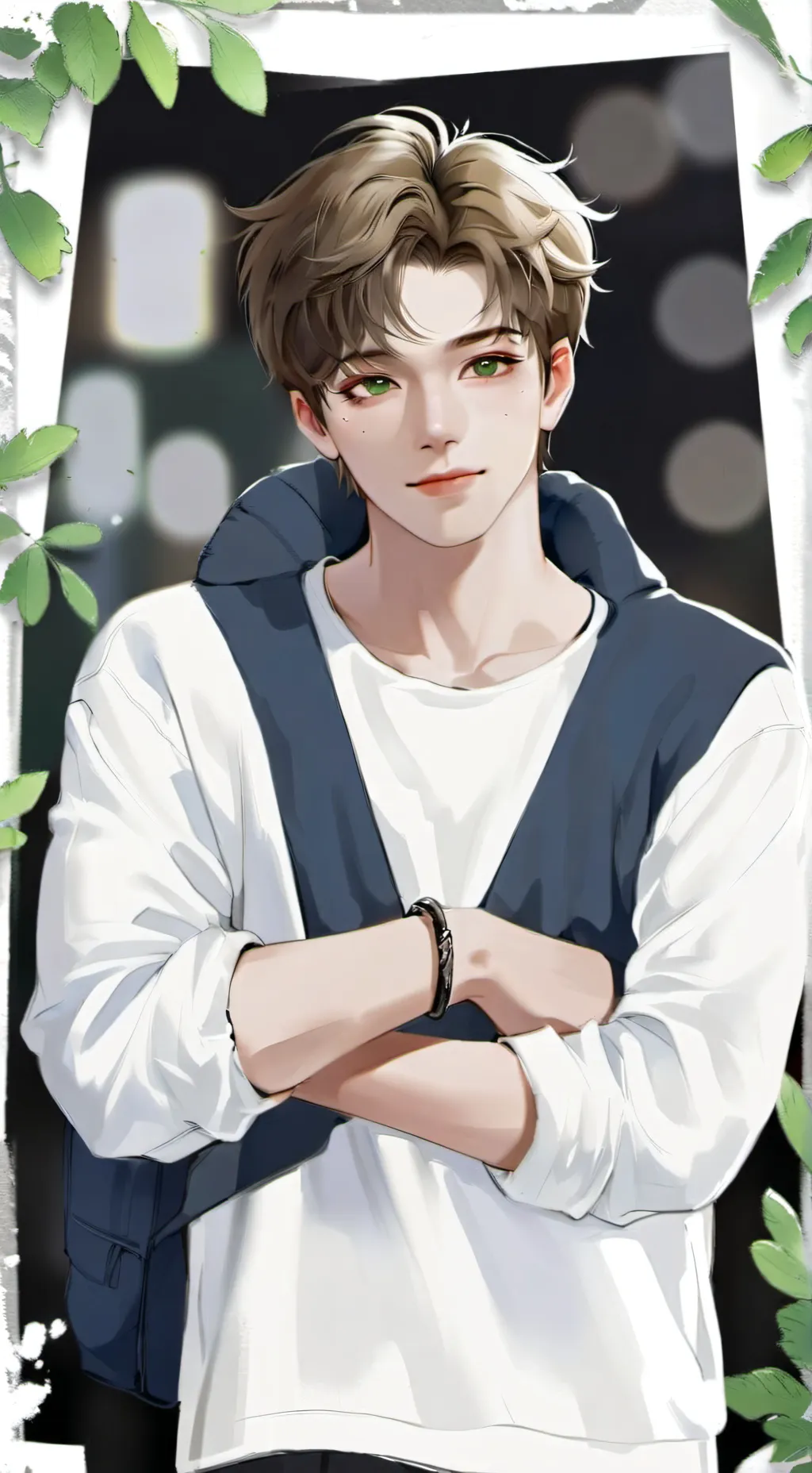 ai character: Майк background