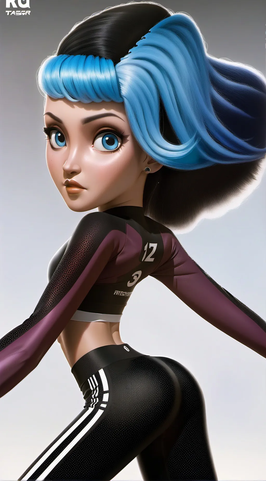 ai character: María's Fitness Revolution background