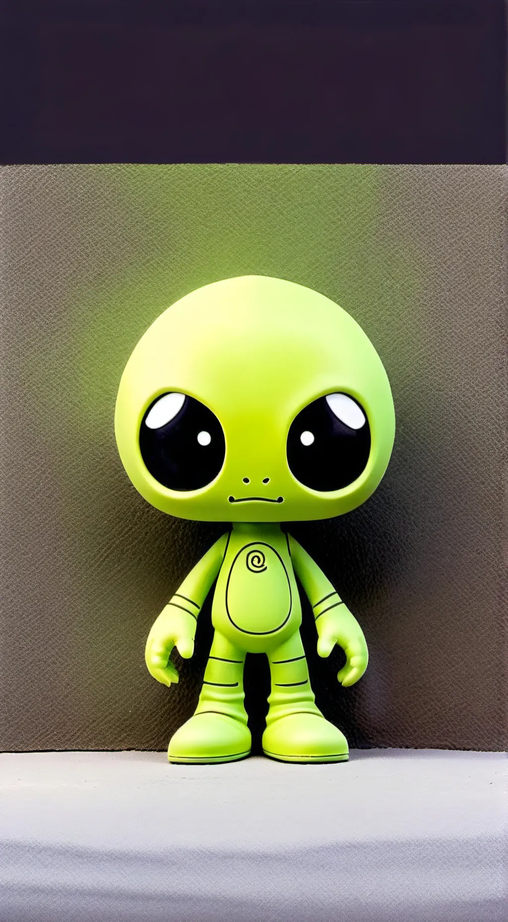 ai character: tv town! background