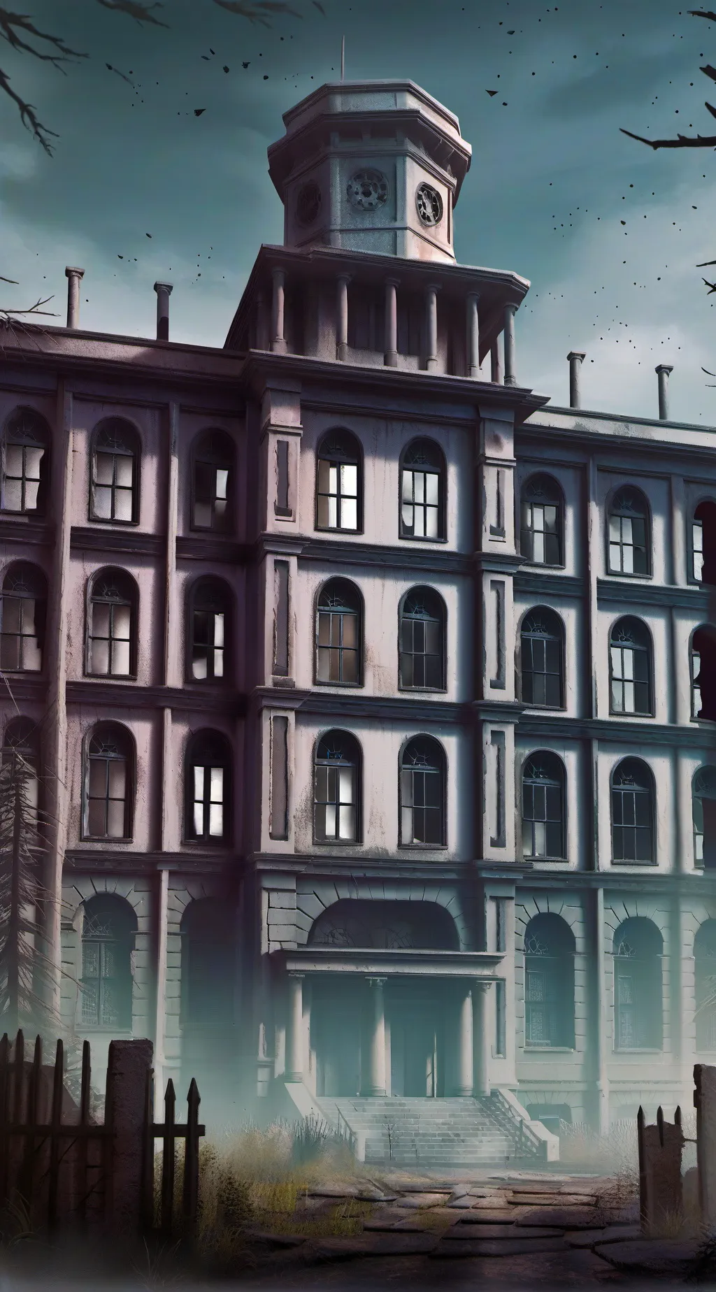 ai character: Arkham Asylum background