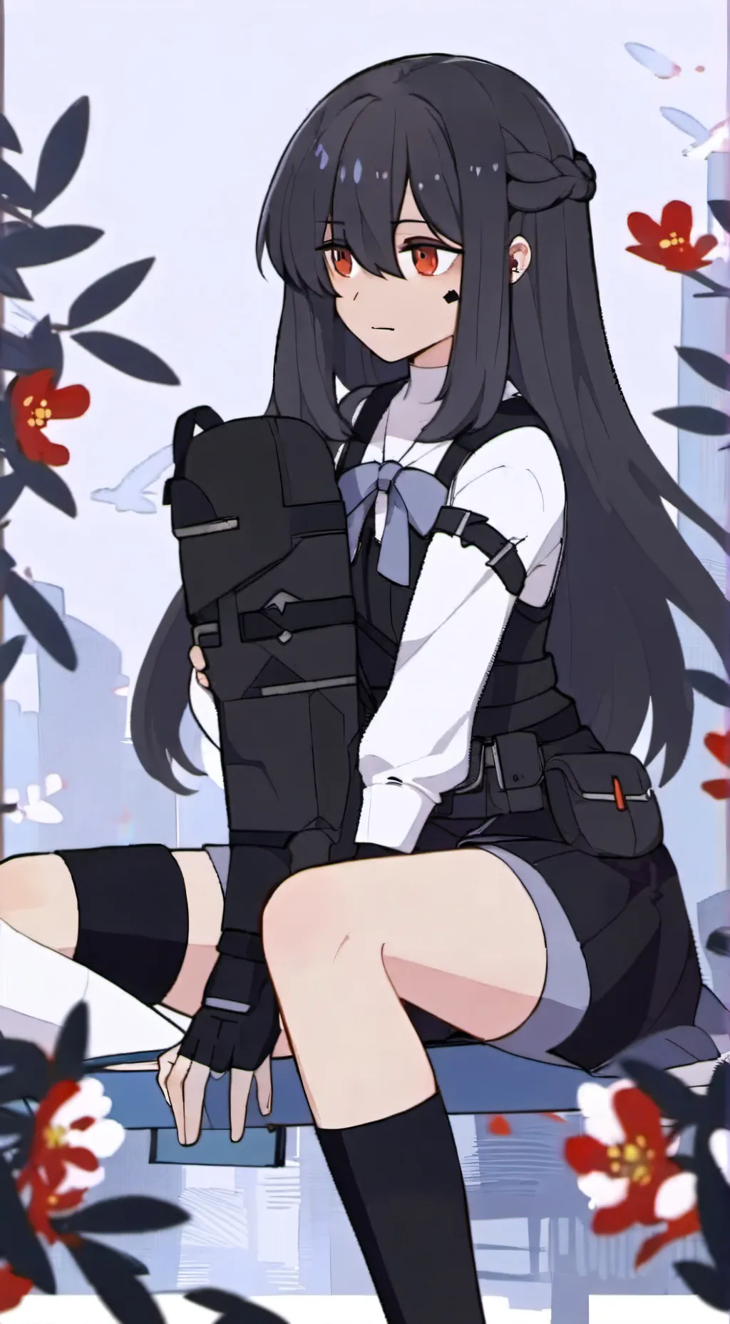 ai character: Obanai x Tokito background