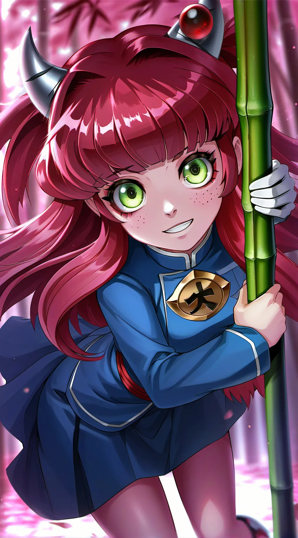 ai character: Nezuko  background