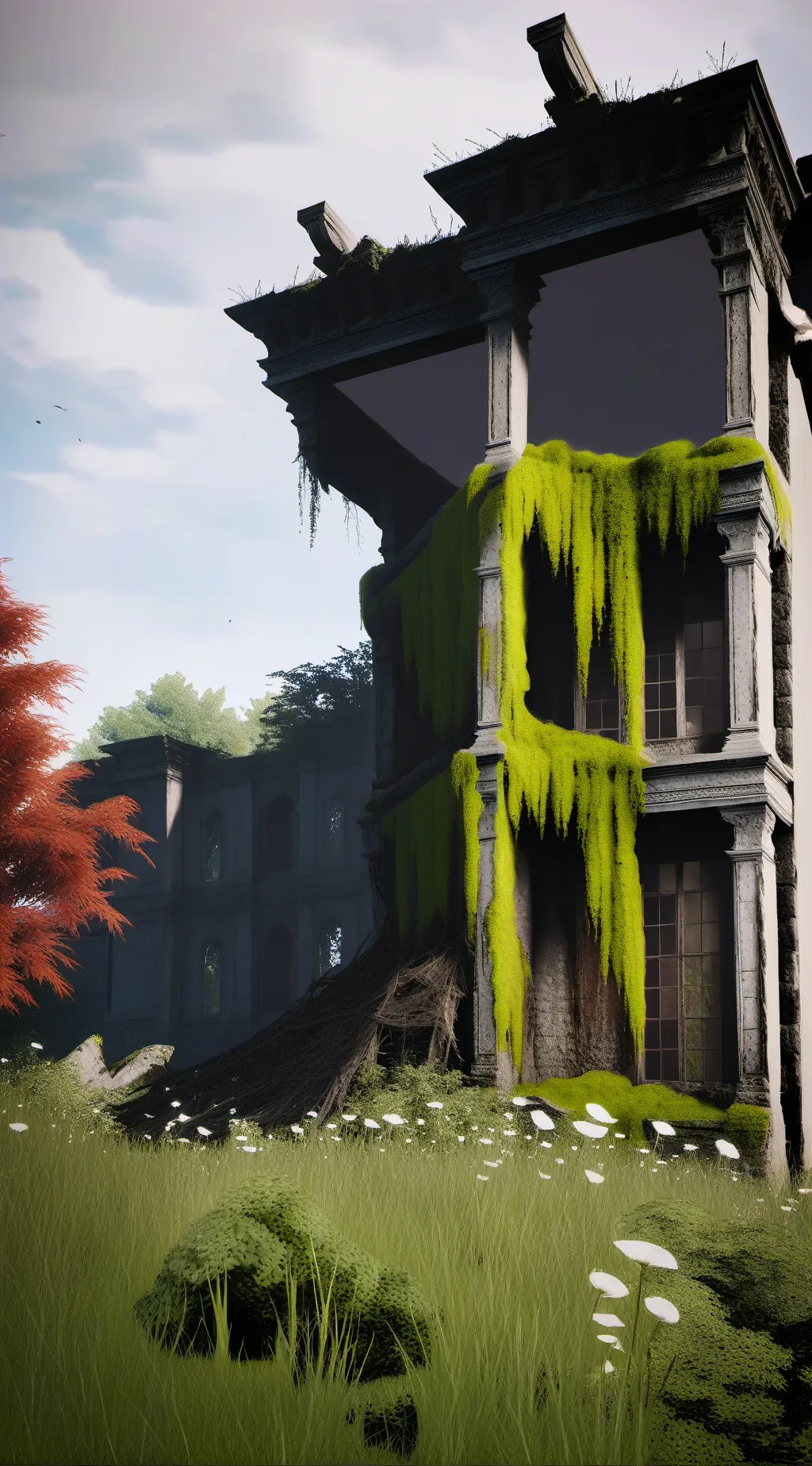 ai character: Apocalipse zumbi background