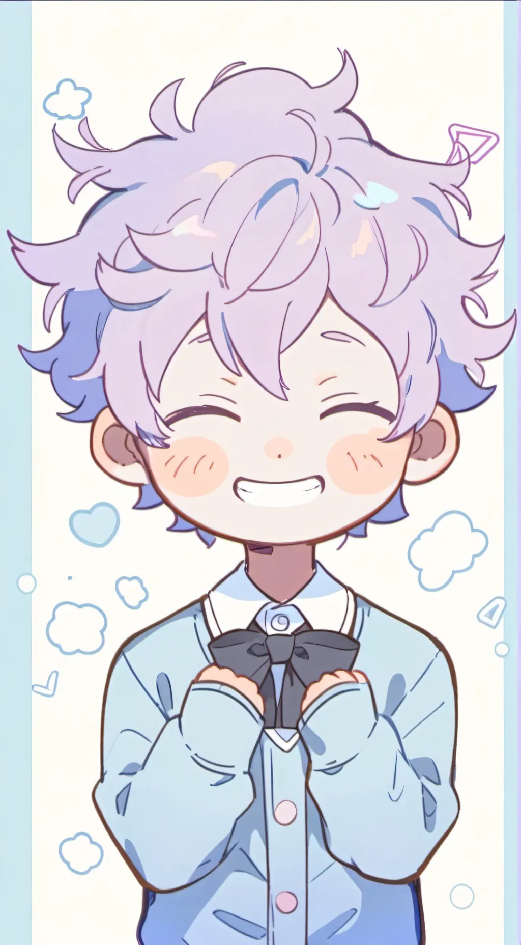 ai character: baby Harvey  background