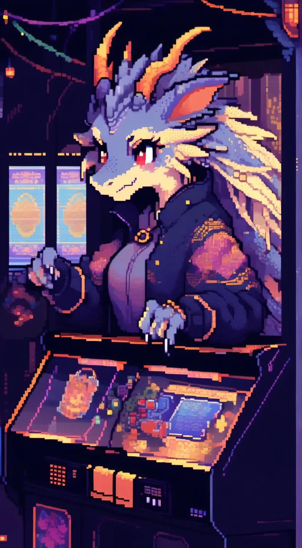 ai character: Lonna background