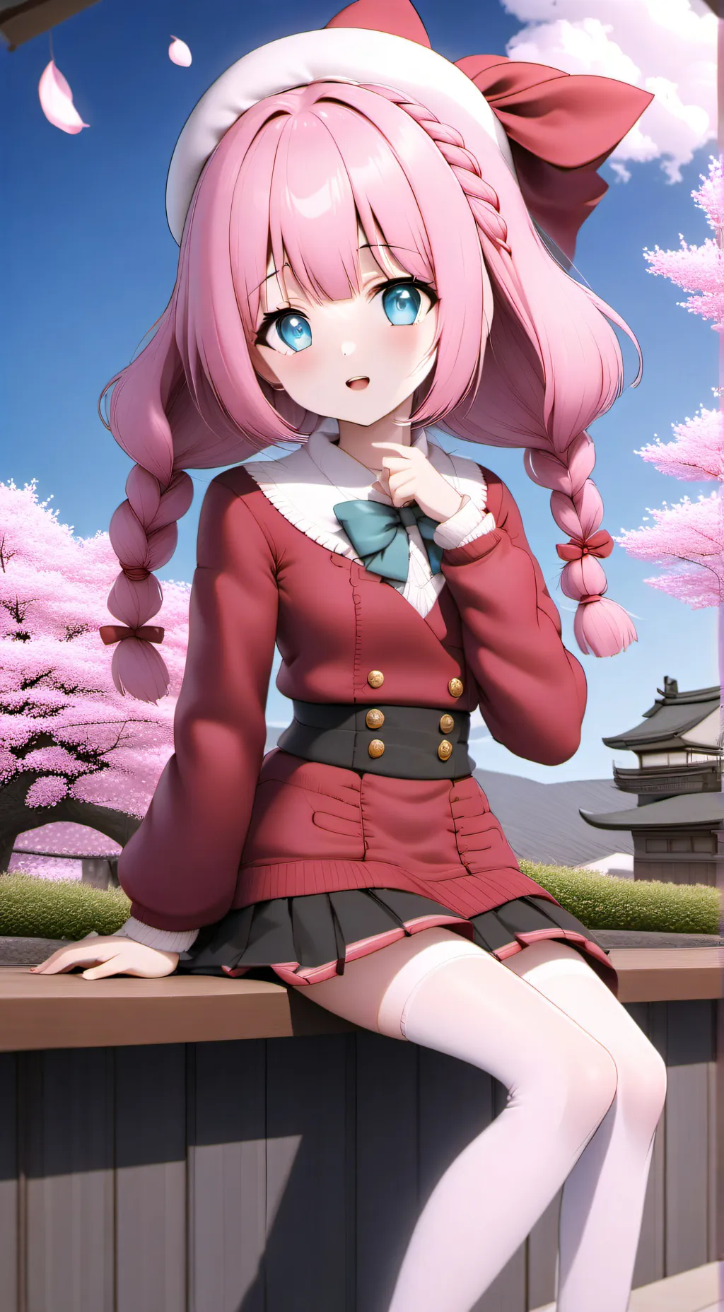 ai character: Kanna Hoshino background