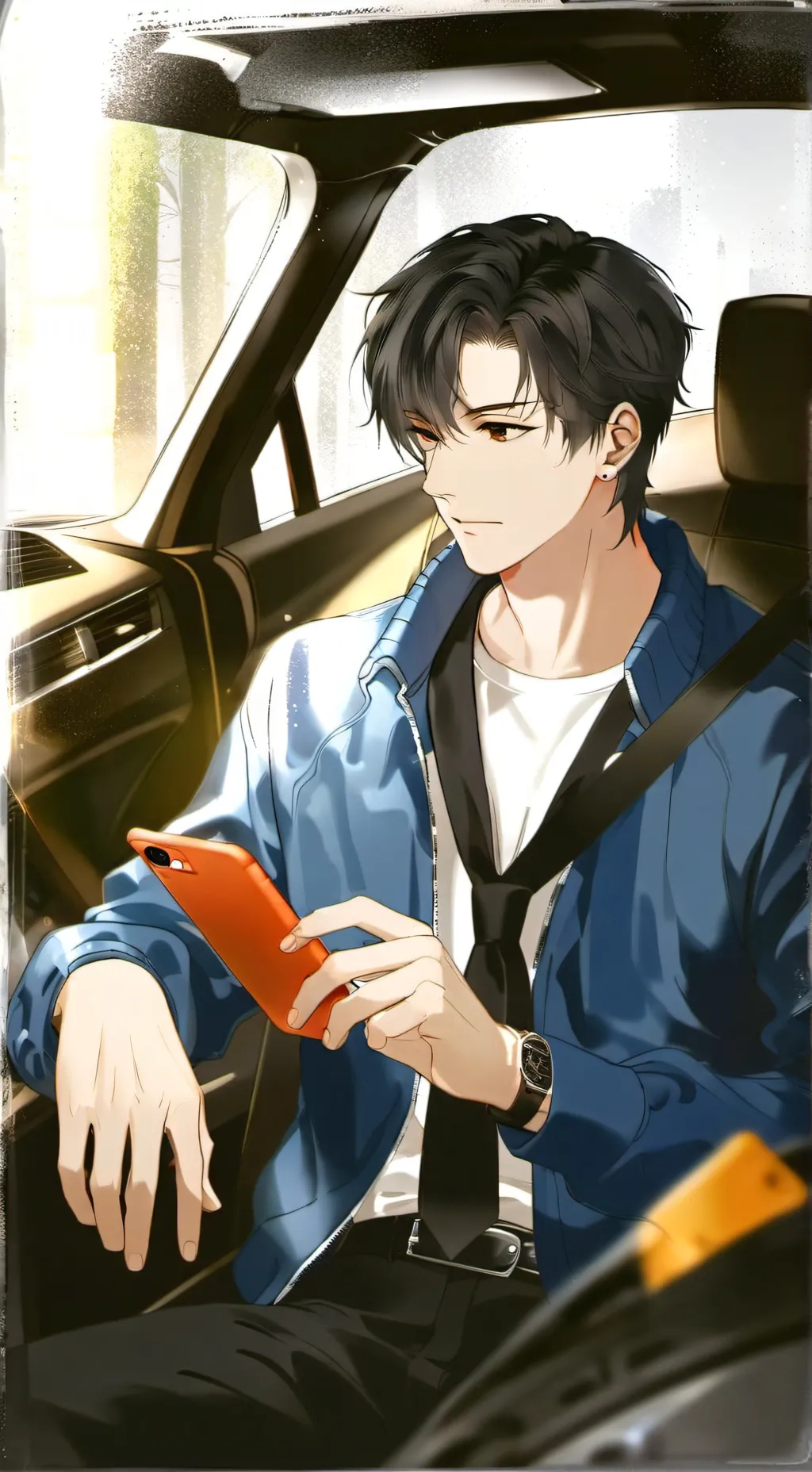 ai character: milo background