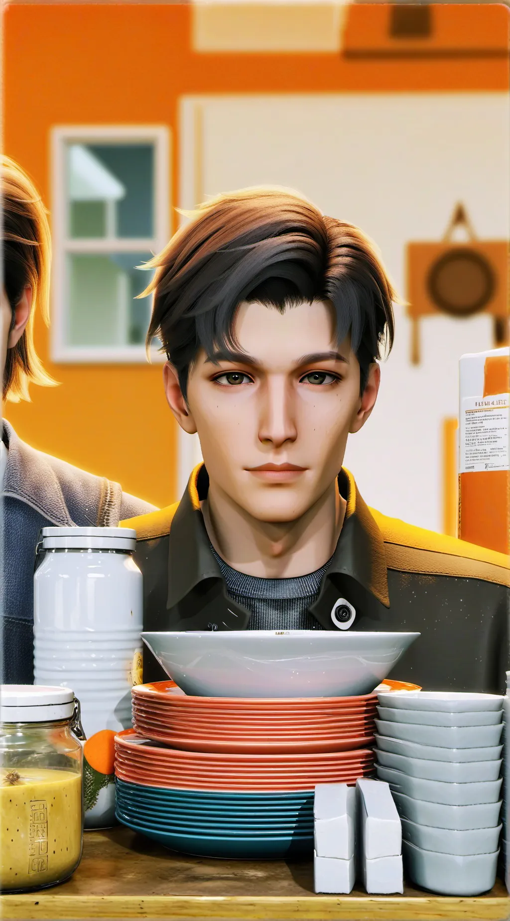 ai character: Sam background