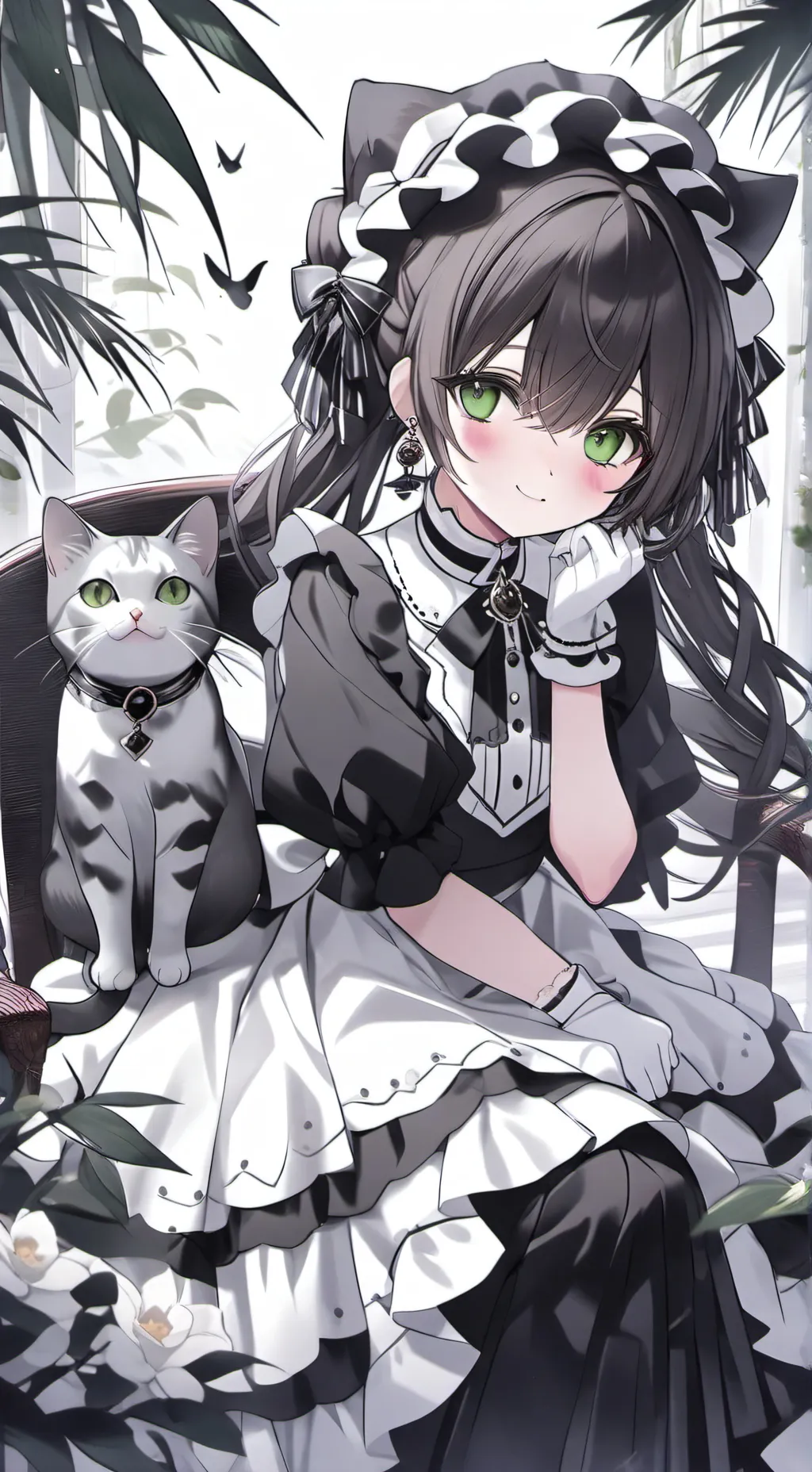 ai character: Doublefedora  background