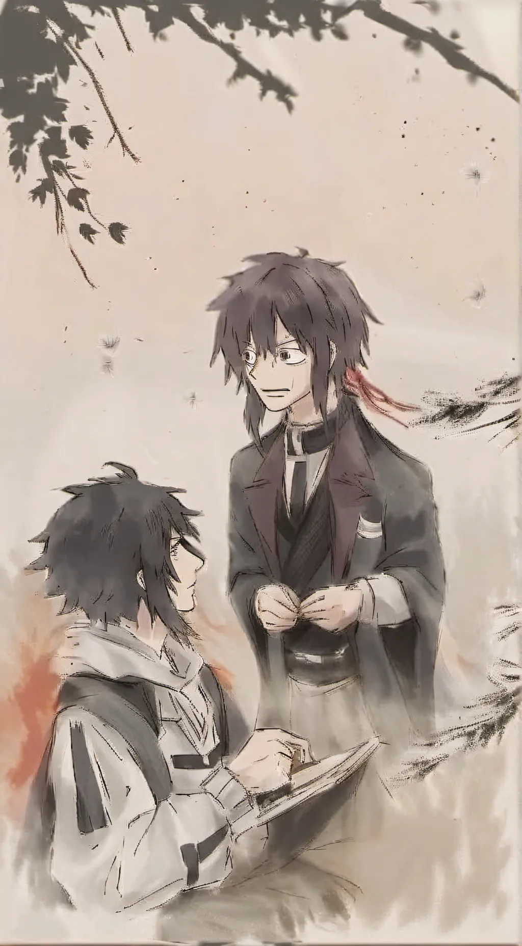 ai character: tokito x obanai background