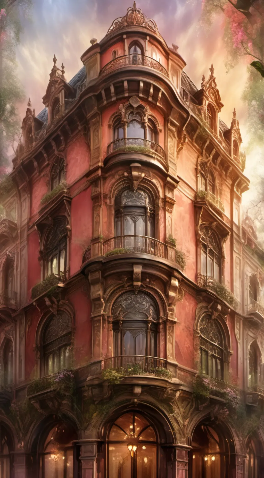 ai character: Hazbin hotel  background