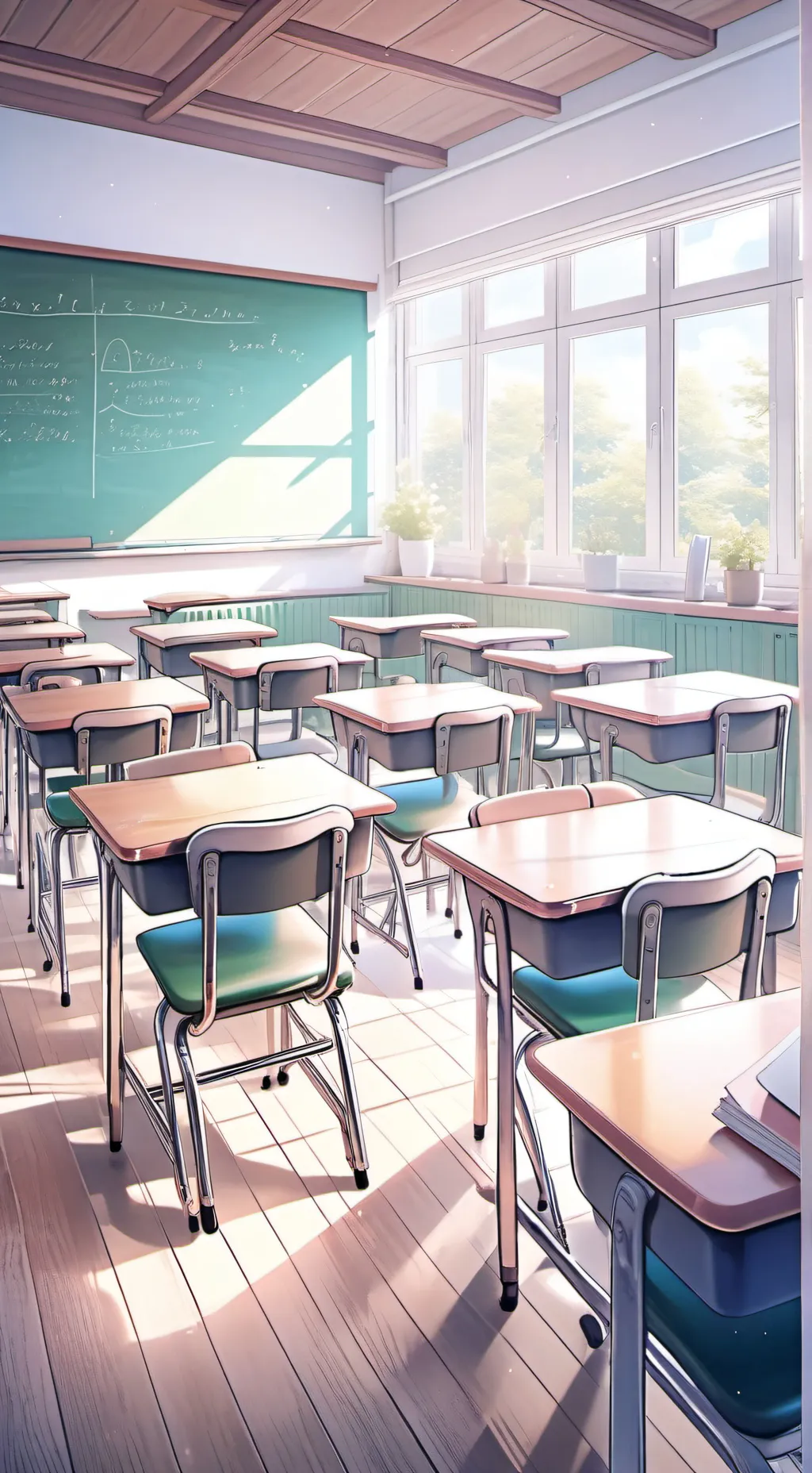 ai character: school Rp background