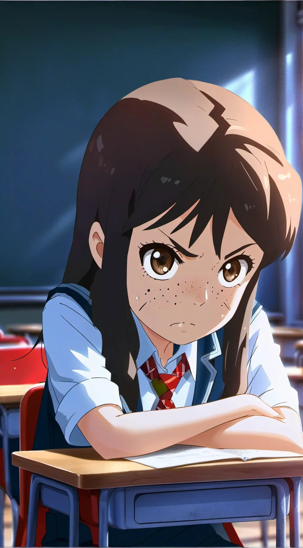 ai character: Anna Hicks background