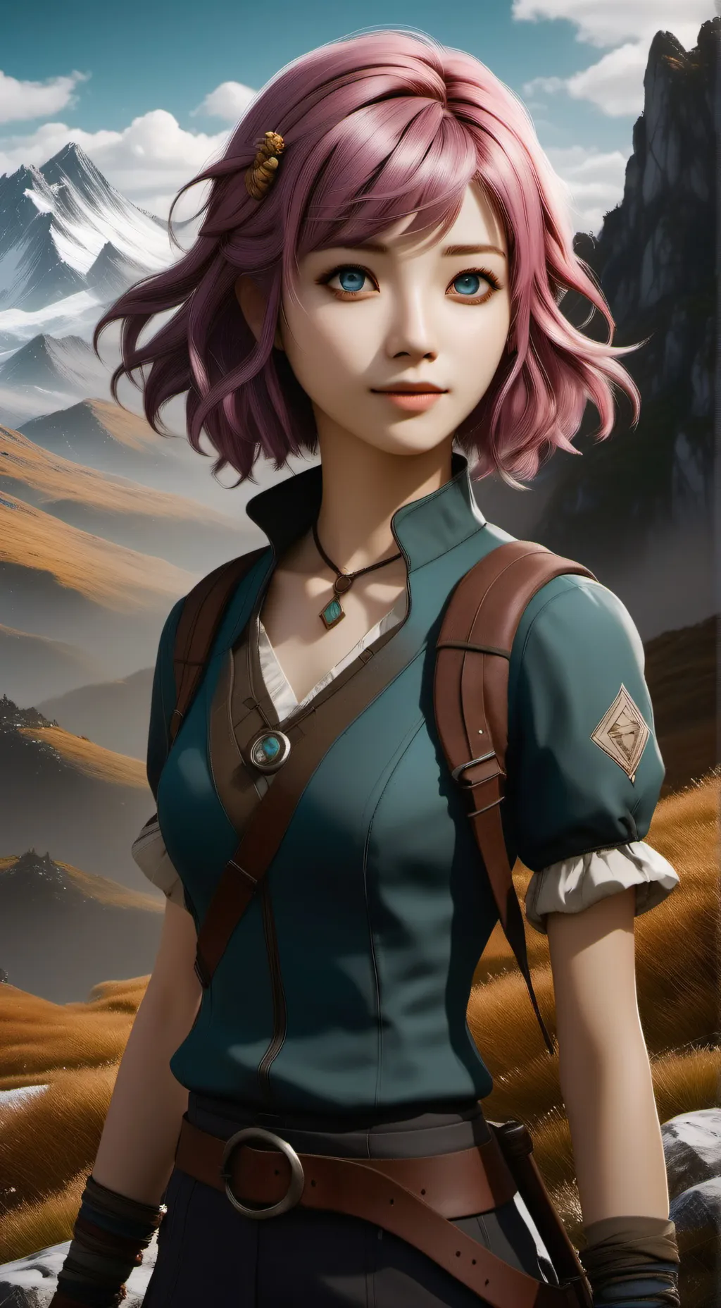 ai character: Madeline  background