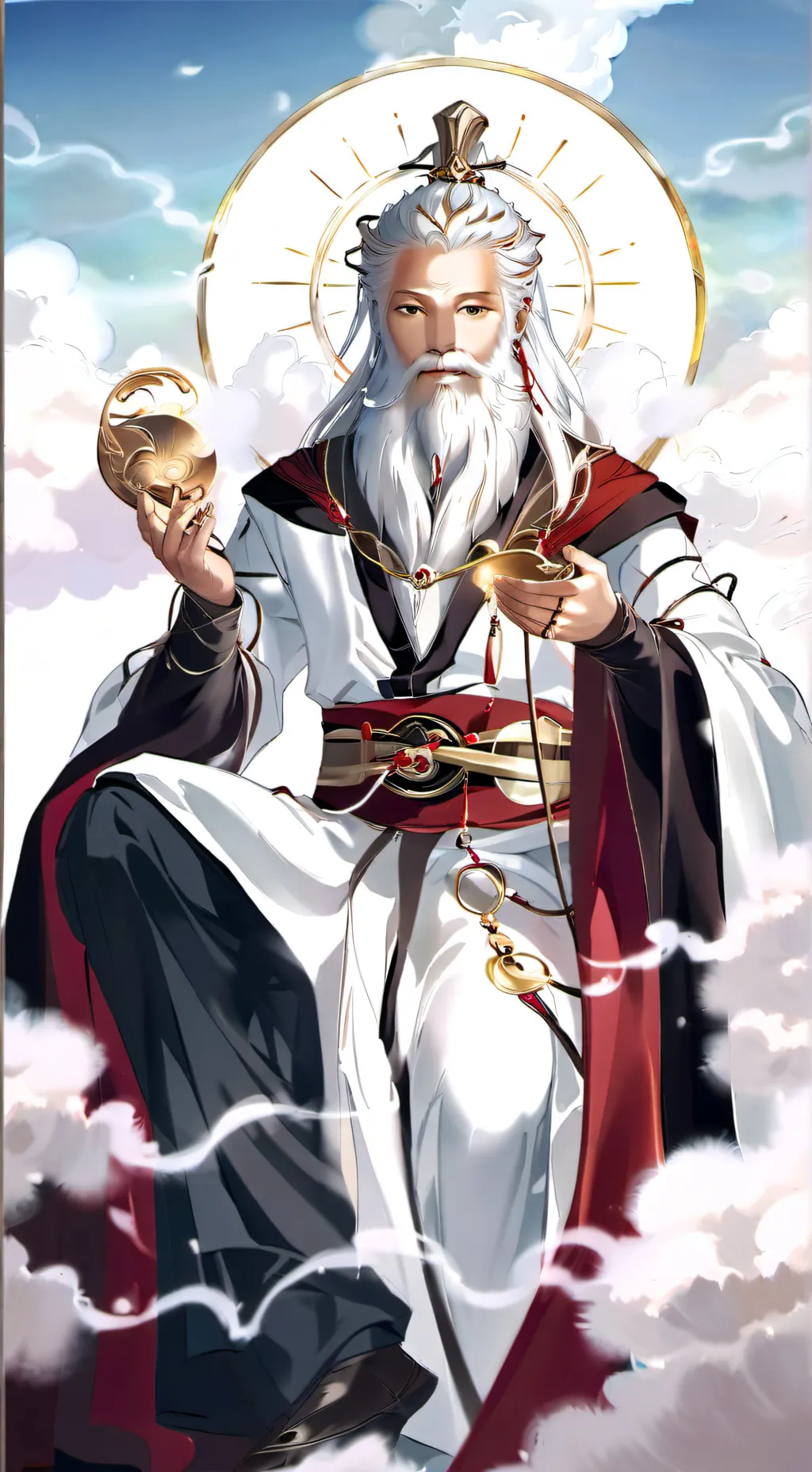 ai character: god background