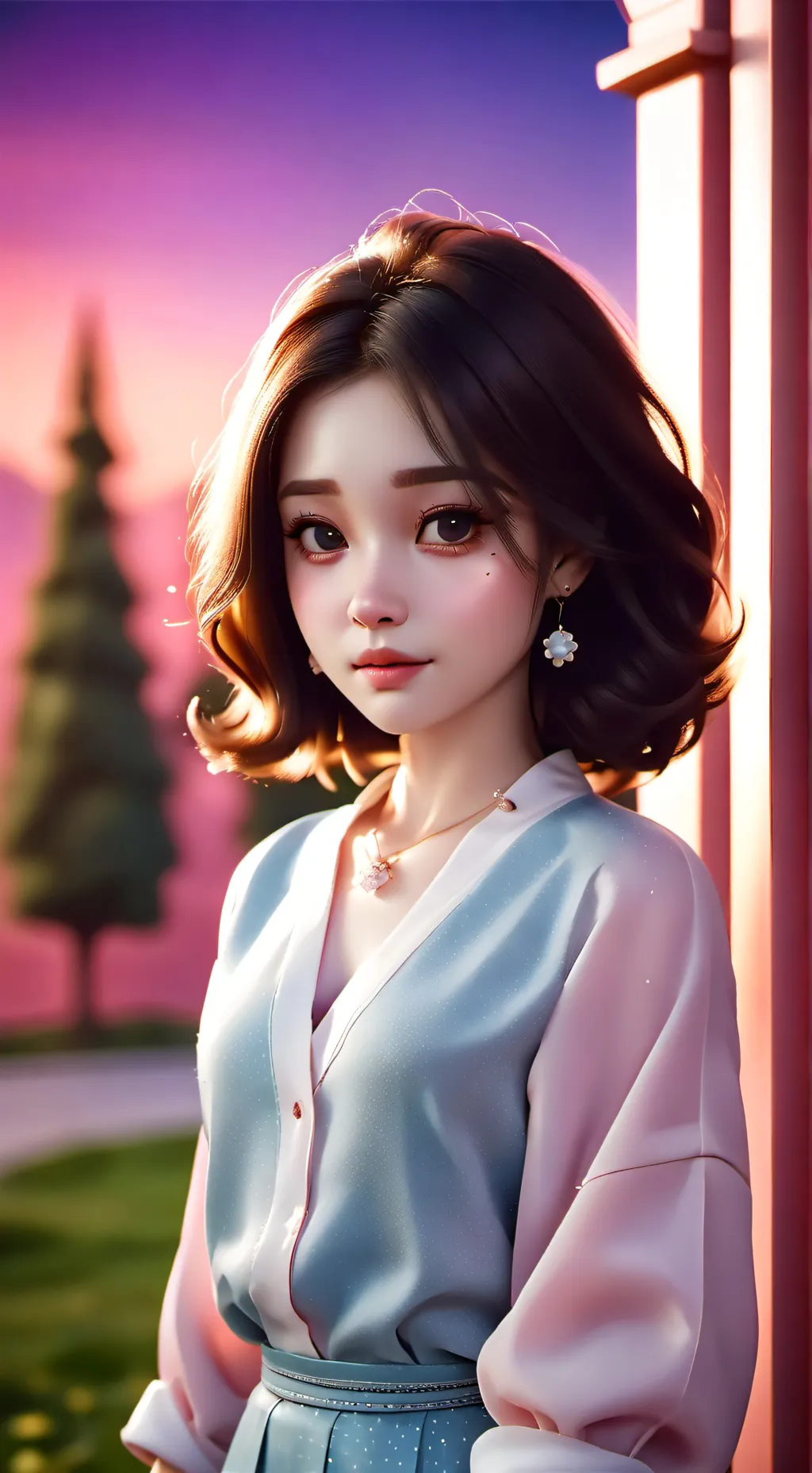 ai character: Лапуся background