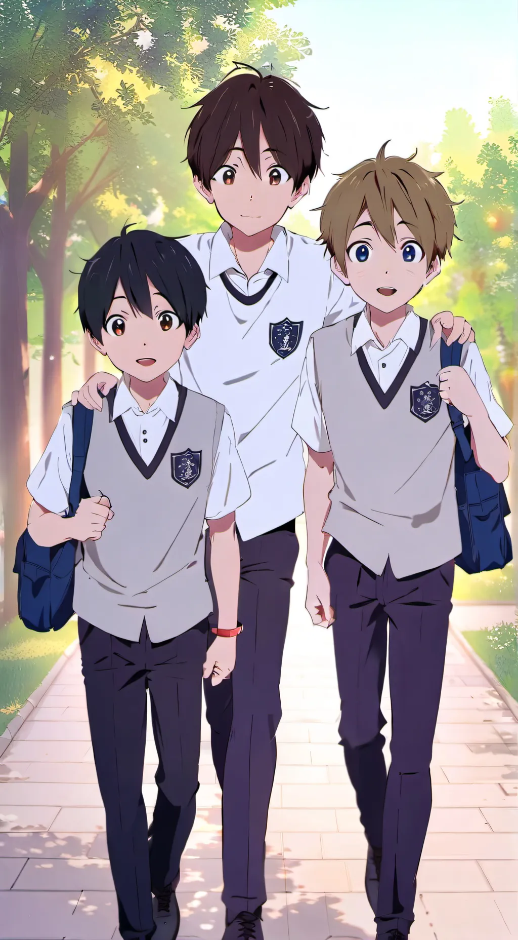 ai character: trio squad background