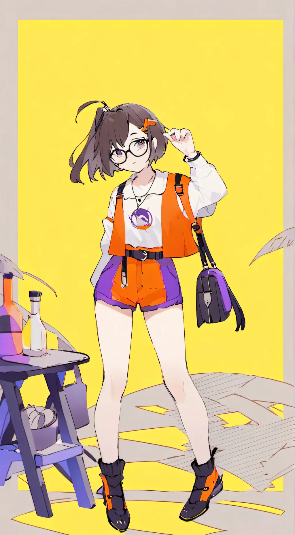 ai character: Lillix(Me/Creator) background