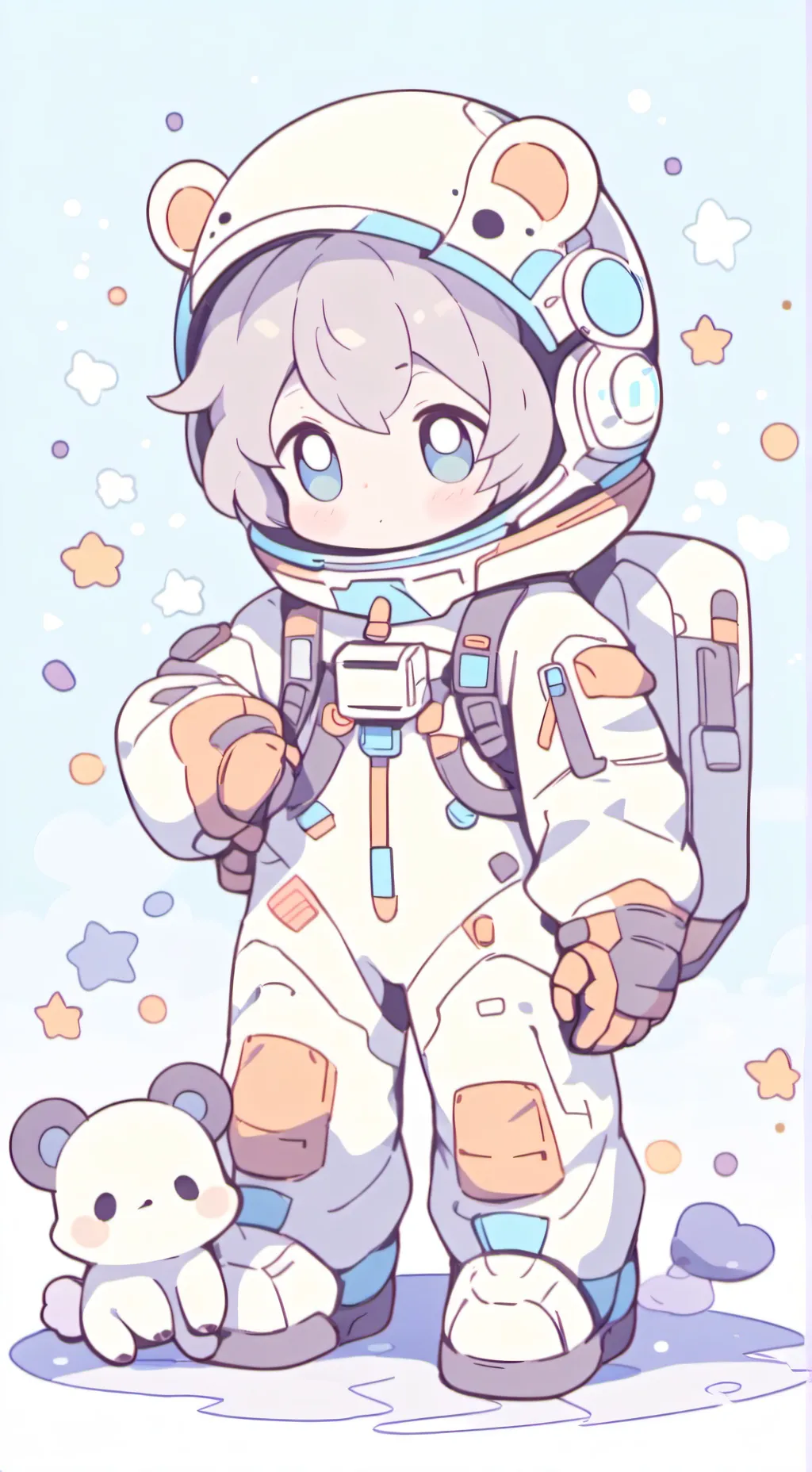 ai character: Among us! background